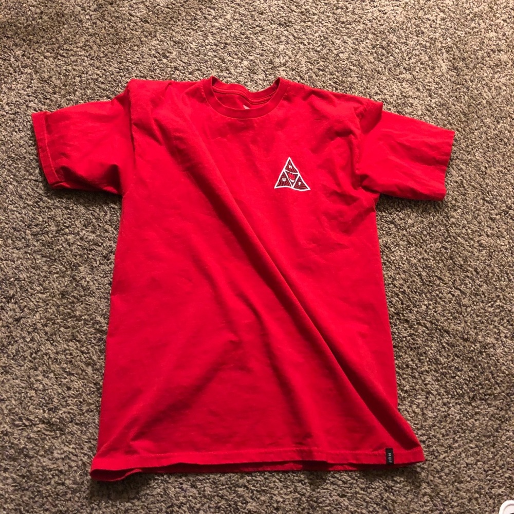 Huf x spitfire t shirt brand new large